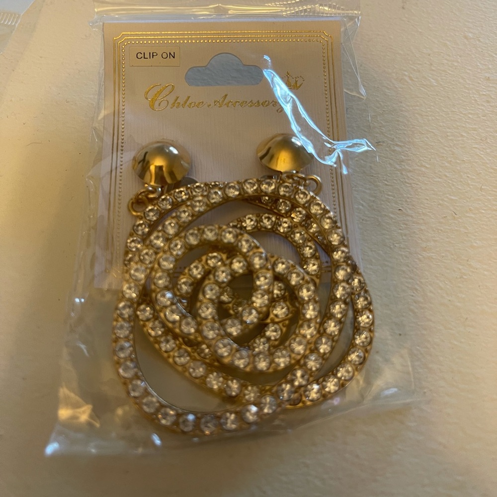 Crystal earrings
